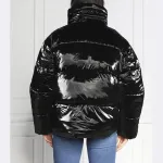 Пуховик оверсайз Calvin Klein, черный - фото 3