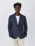 Блейзер John Lewis Cotton, темно-синий - фото