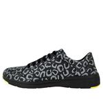 Кроссовки reflex 'leopard - black reflective' Gucci, черный - фото