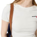 Футболка Petit Bateau Jersey MIU MIU, белый - фото 6