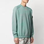 Толстовка crewneck sweatshirt 'blue' Stone Island, синий - фото 3