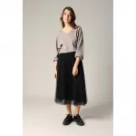 Свитер Deeluxe Kiara v neck, серый - фото 4