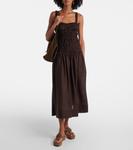 Миллер 25 сандалии-шлепанцы из замши Tory Burch, River Rock - фото 3