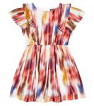 Платье gikat с принтом тай-дай Vilebrequin Kids, мультиколор - фото