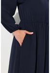 Платье Ulla Popken WRAP, Navy Blue/Dark Blue - фото 5
