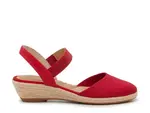 Эспадрильи на клинье Esmo Kelly & Katie, Red - фото 5