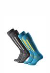 Носки Danish Endurance SKI 2-PACK, Blue Dark Grey/Blue - фото 4
