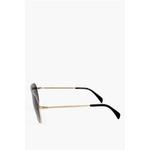 Солнцезащитные очки-авиаторы с градиентными линзами David Beckham, Black - фото 3