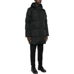 Пуховик мужской черный Stone Island, черный - фото 4