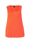 Топ Ulla Popken SQUARE NECK TANK, Orange - фото 5