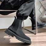 Челси Ботинки Мужские Weishibangwei, черный - фото 16