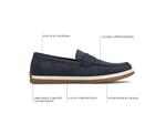Лоферы Vance Brantley Penny Loafer, темно-синий - фото 3