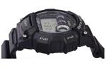 Мужские молодежные черные часы W-735H-1A CASIO - фото 2