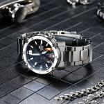 Часы Casio Analog-Digital Watch 'Silver Black', черный - фото 4