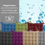 Подушка на стул wometo серый, 40/40/4 см - фото 9