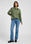 Блуза Lee Button-down blouse, Olive Stone/Dark Green - фото 2
