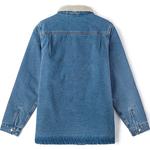 Джинсовая куртка унисекс серо-голубой Vans - фото 2