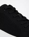 Текстурированные кроссовки Lace up черного цвета Threadbare - фото 2