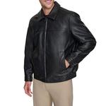 Бомбер из искусственной кожи Big & Tall Dockers James Dean, черный - фото 3