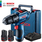 Дрель аккумуляторная Bosch GSB12-2-Li + два аккумулятора, набор с инструментами - фото 2