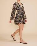 Мини-платье Myra в цветочном принте LUCY PARIS, Floral - фото 2