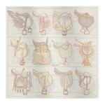 HERMES Шелковый шёлковый платок женский белый, White - фото 6