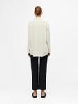 Блуза OBJECT Sanne, слоновая кость - фото 4