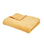 Плед Today Essential, 125x1x150 см, желтый - фото