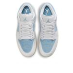Кроссовки (WMNS) Air Jordan 1 Low SE 'Denim Worn Blue' - фото 2