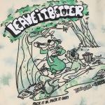 Футболка Parks Project x Yogi Bear Pack It Out Parks Project, Sage Tie Dye - фото 2