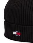 Шапка Tommy Jeans Beanie, черный - фото 4