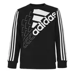 Adidas Свитшот черный для подростков - фото