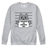 Мужской свитшот Destroyed Christmas Tree Cat Cat Licensed Character - фото