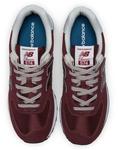 Бордовые кроссовки New Balance 574 - фото 2