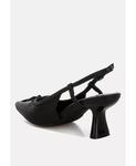 Туфли Danvers Kitten Heel Pointy Slingbacks London Rag, черный - фото 2