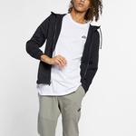 Куртка Nike Sportswear Hooded Fleece Jacket Men Black, черный - фото 4