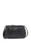 Сумка через плечо MINI-UMHÄNGE PHOEBE - UND PEONY-LOGO Guess, черный - фото