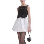 Тюлевое мини-платье Self Portrait Self-portrait, белый - фото 5