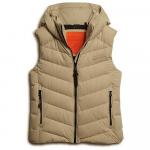 Жилет Superdry Microfibre Padded, бежевый - фото
