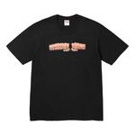 Футболка x toy machine first t-shirt 'black beige' Supreme, черный - фото
