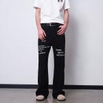 Джинсы унисекс черные Paset, черный - фото 3