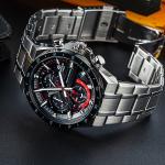 Мужские часы EDIFICE Black EQS-920DB-1A CASIO - фото 5