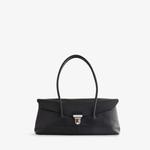 Сумка кожаная Lemaire, черный - фото