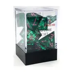 Поли-набор расплавленный мох (7), Liquid Core Dice - фото