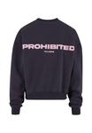 Толстовка PROHIBITED Sweatshirt, Midnight Grey/Grey - фото 10