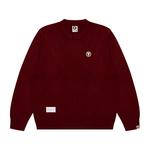 Джемпер *A Bathing APE с логотипом Moonface Aape, черный - фото 3