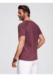 Футболка Ombre Basic T-shirt, Burgundy/Bordeaux - фото 3