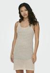 Платье JDY Jumper dress, Sandshell/Off-White - фото