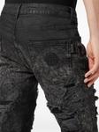 Philipp Plein джинсы с эффектом потертости, черный - фото 5