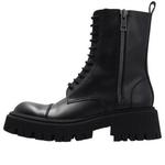 Ботинки (WMNS) Balenciaga Tractor 617420WA8E91000, черный - фото